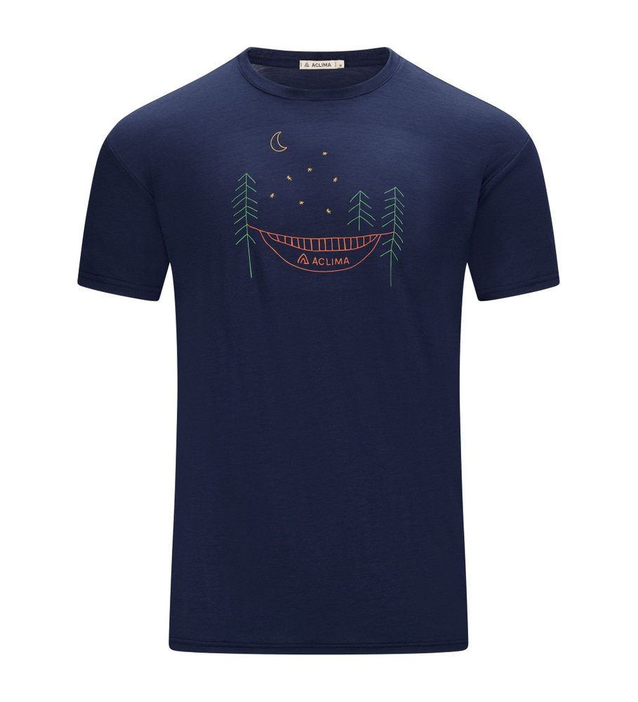 LightWool 140 Classic Tee Forest M's Navy Blazer, view: 3