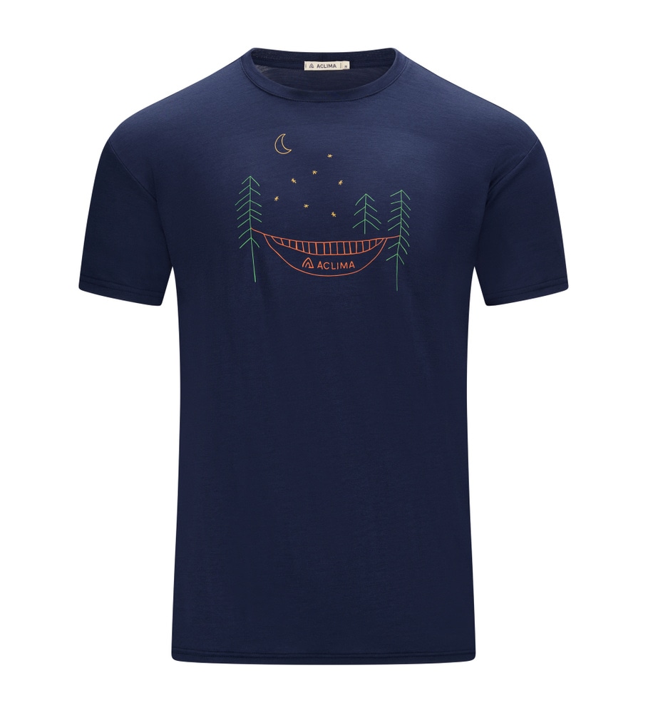 LightWool 140 Classic Tee Forest M's Navy Blazer, view: 3