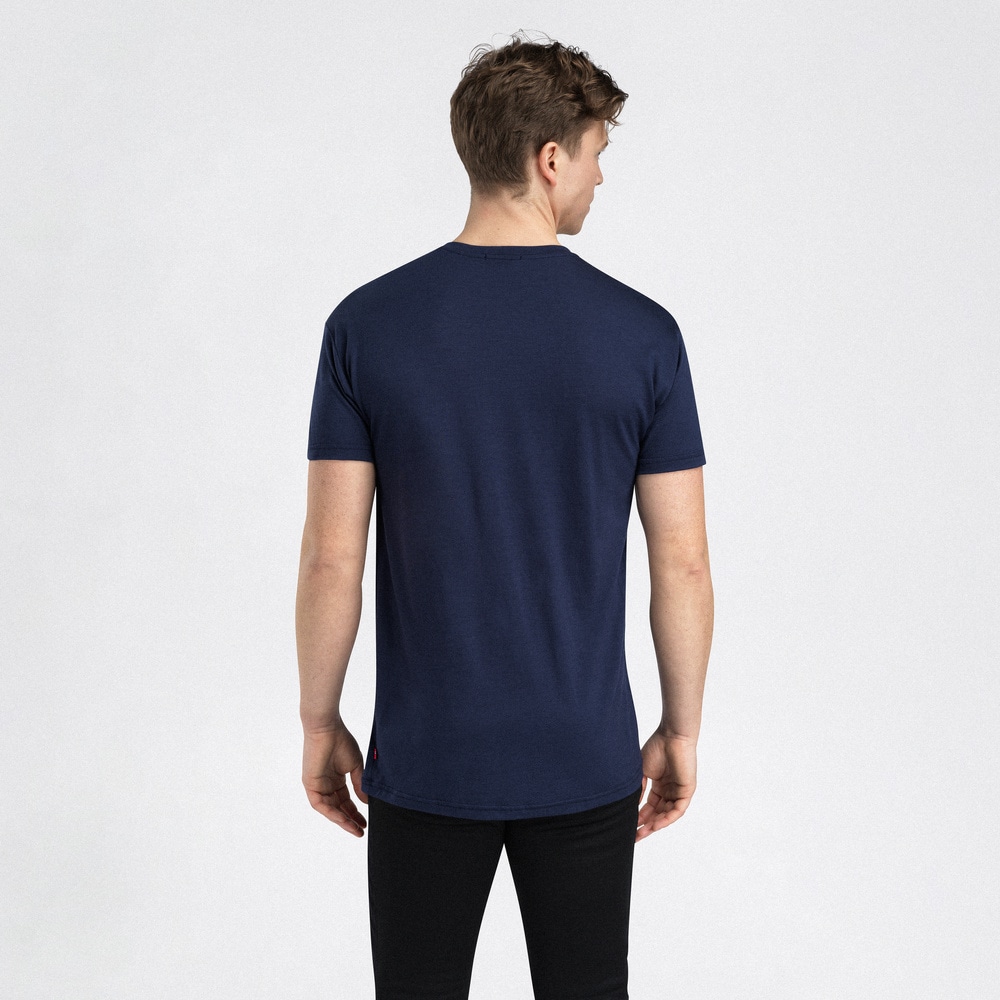 LightWool 140 Classic Tee Forest M's Navy Blazer, view: 1