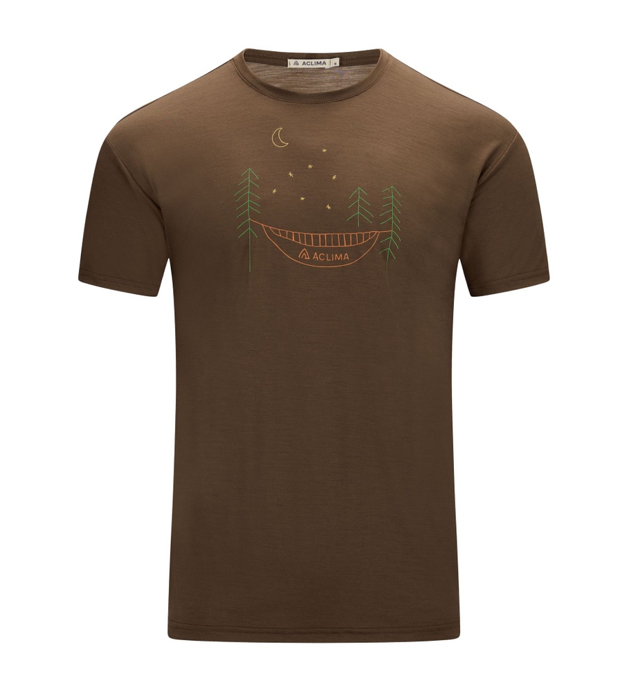 LightWool 140 Classic Tee Forest M's Dark Earth, view: 3