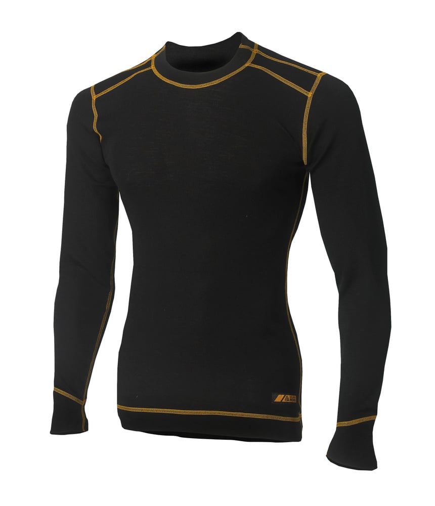 Warm crewneck Unisex Jet Black, view: 0