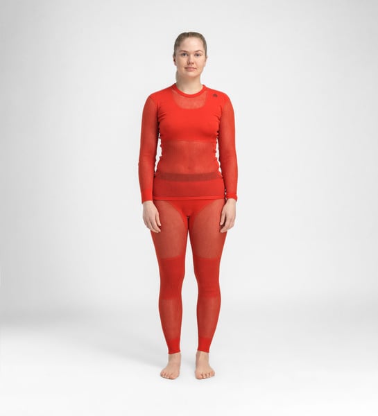 WoolNet Original crewneck W's Poinciana, view: 3