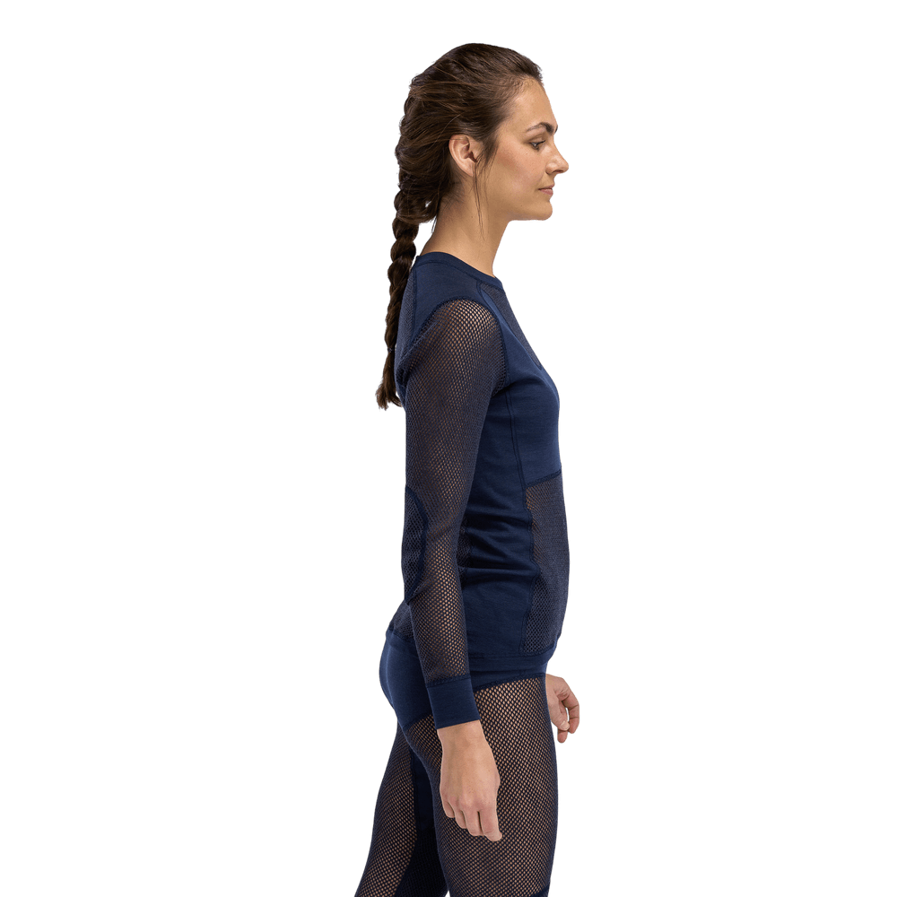 WoolNet Original Crewneck W's Navy Blazer, view: 1