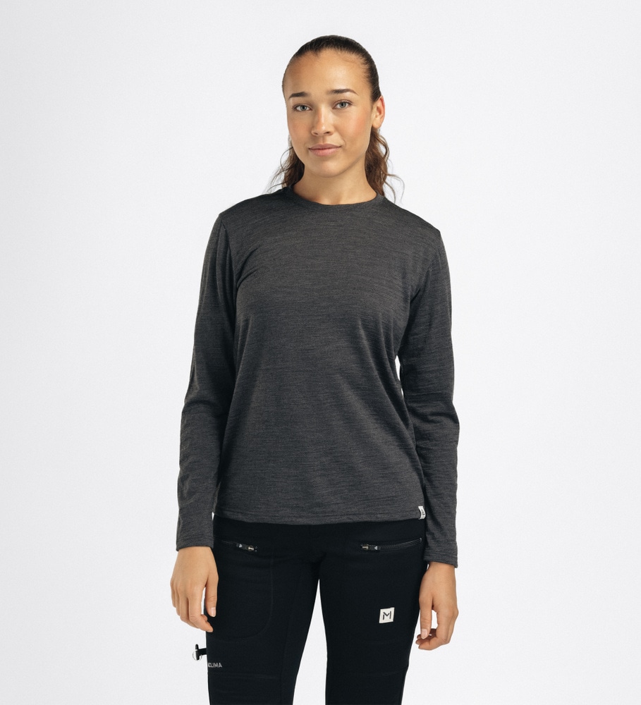 WoolNet Original Crewneck W's Jet Black, view: 5