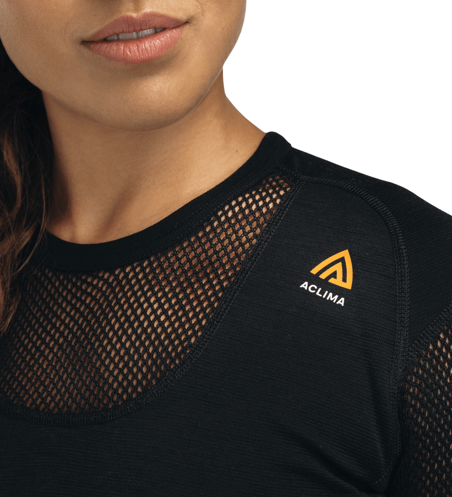 WoolNet Original Crewneck W's Jet Black, view: 1