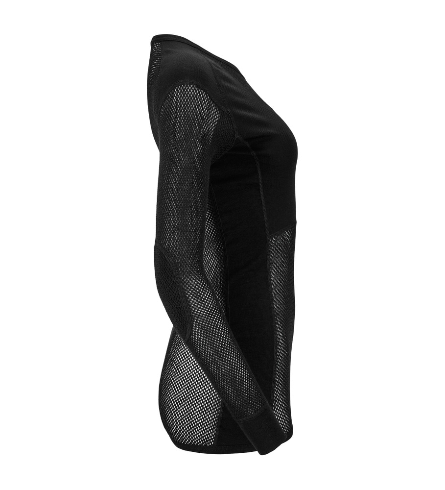 WoolNet Original Crewneck W's Jet Black, view: 7