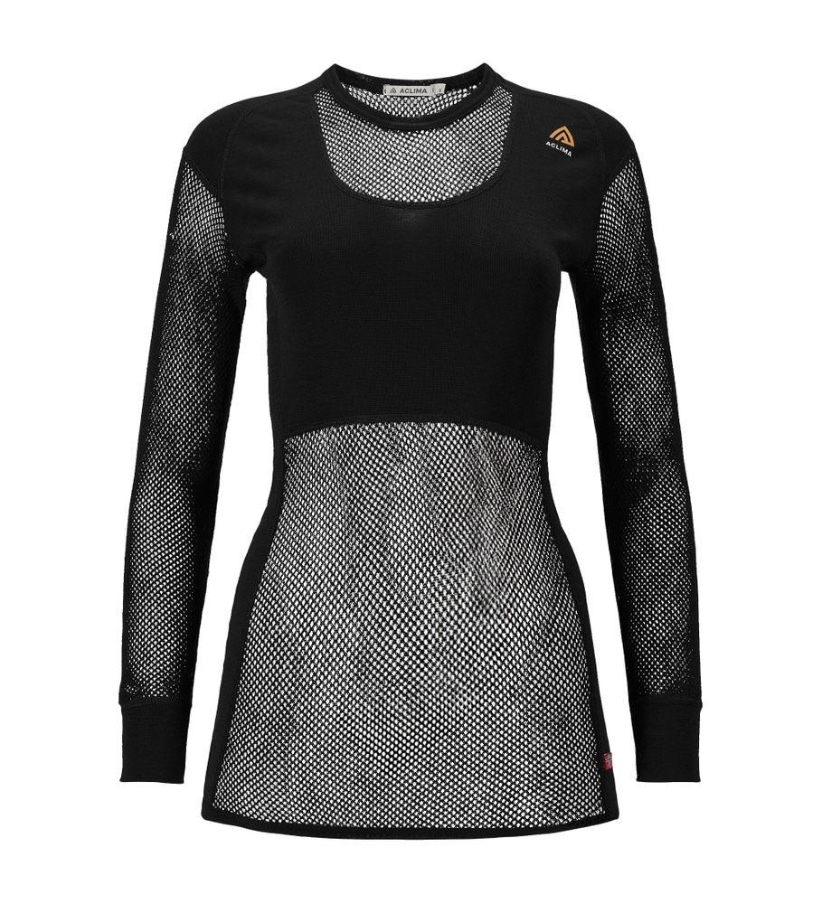 WoolNet Original Crewneck W's Jet Black, view: 9