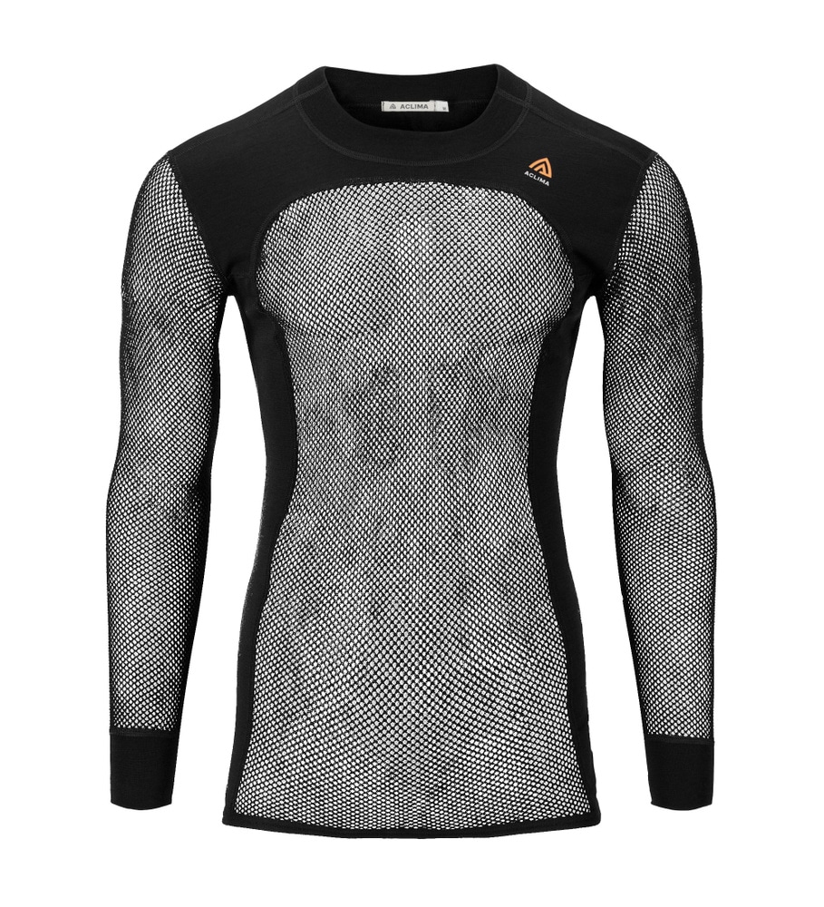 WoolNet Original Crewneck M's Jet Black, view: 4