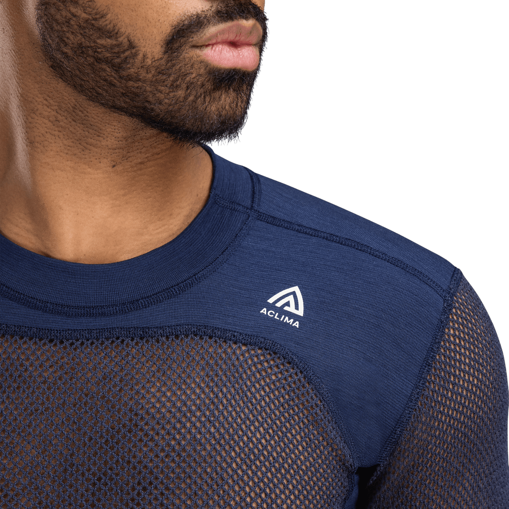 WoolNet Original Crewneck M's Navy Blazer, view: 7