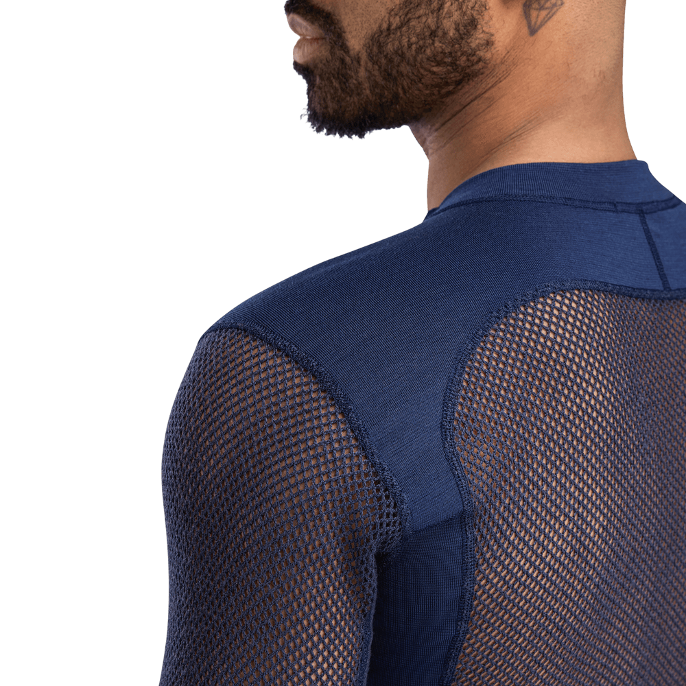 WoolNet Original Crewneck M's Navy Blazer, view: 8