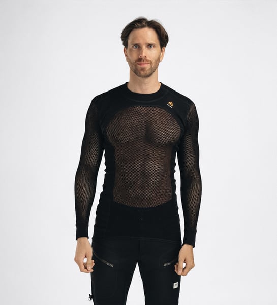 WoolNet Original Crewneck M's Jet Black, view: 0