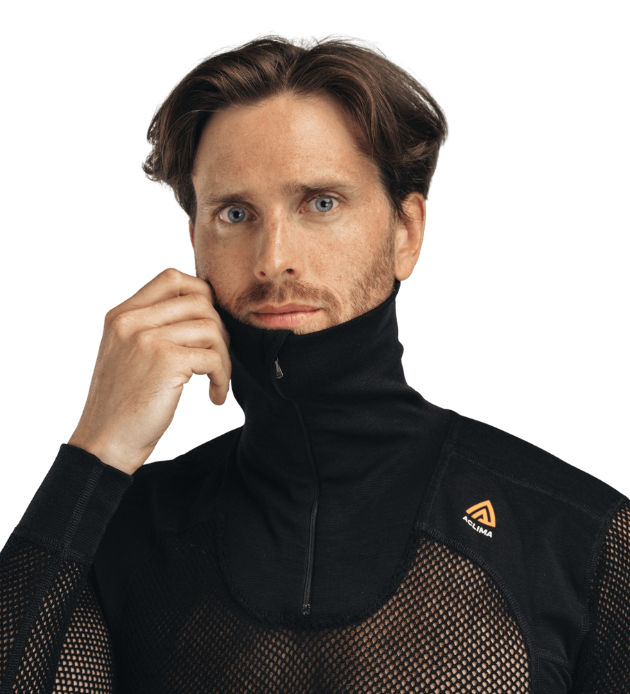 WoolNet Original Polo M's Jet Black, view: 4