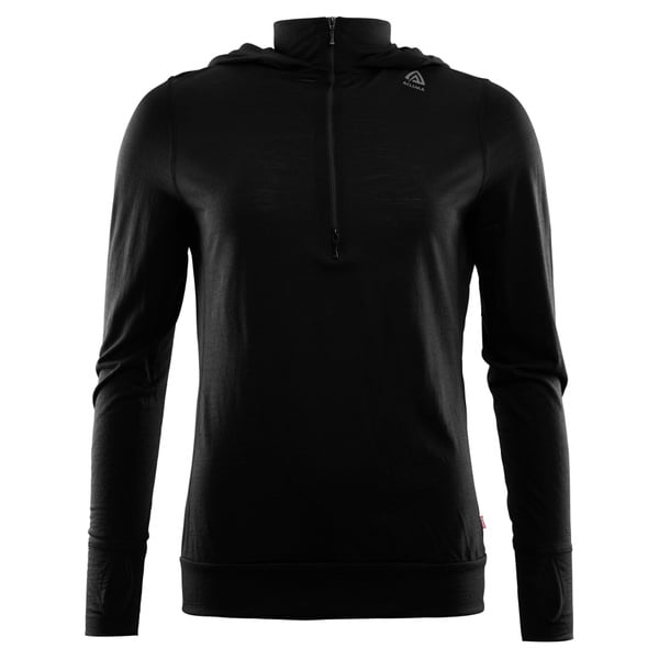 LightWool 140 hoodie W's Jet Black, view: 0