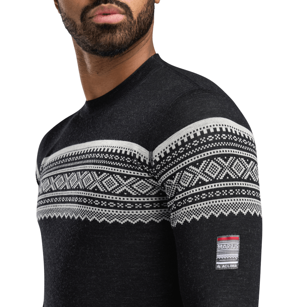 DesignWool Marius Crewneck M's Ravnås, view: 2