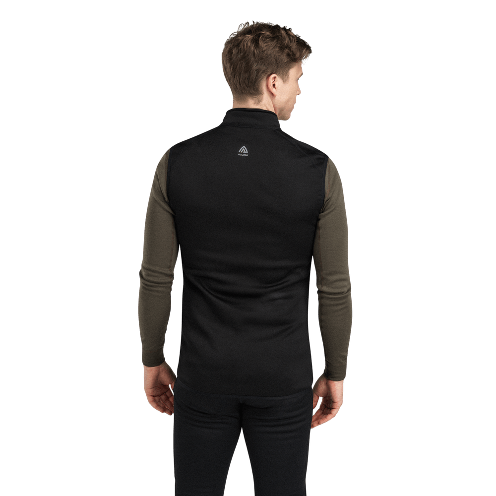 WoolShell Vest M's Jet Black, view: 1