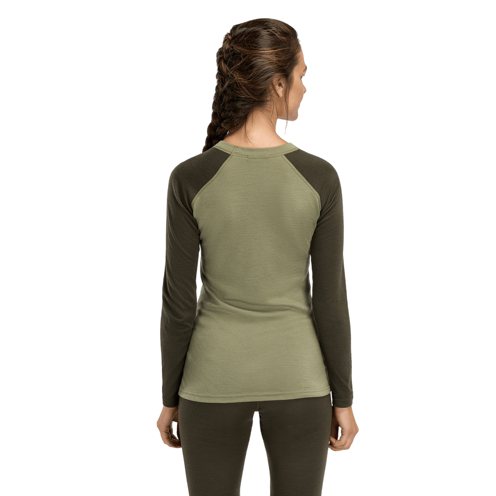 WarmWool Crewneck W's Aloe/Tarmac, view: 1