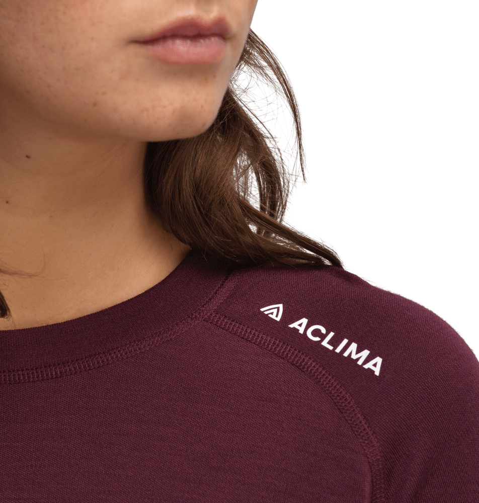 WarmWool Crewneck W's Fig, view: 2