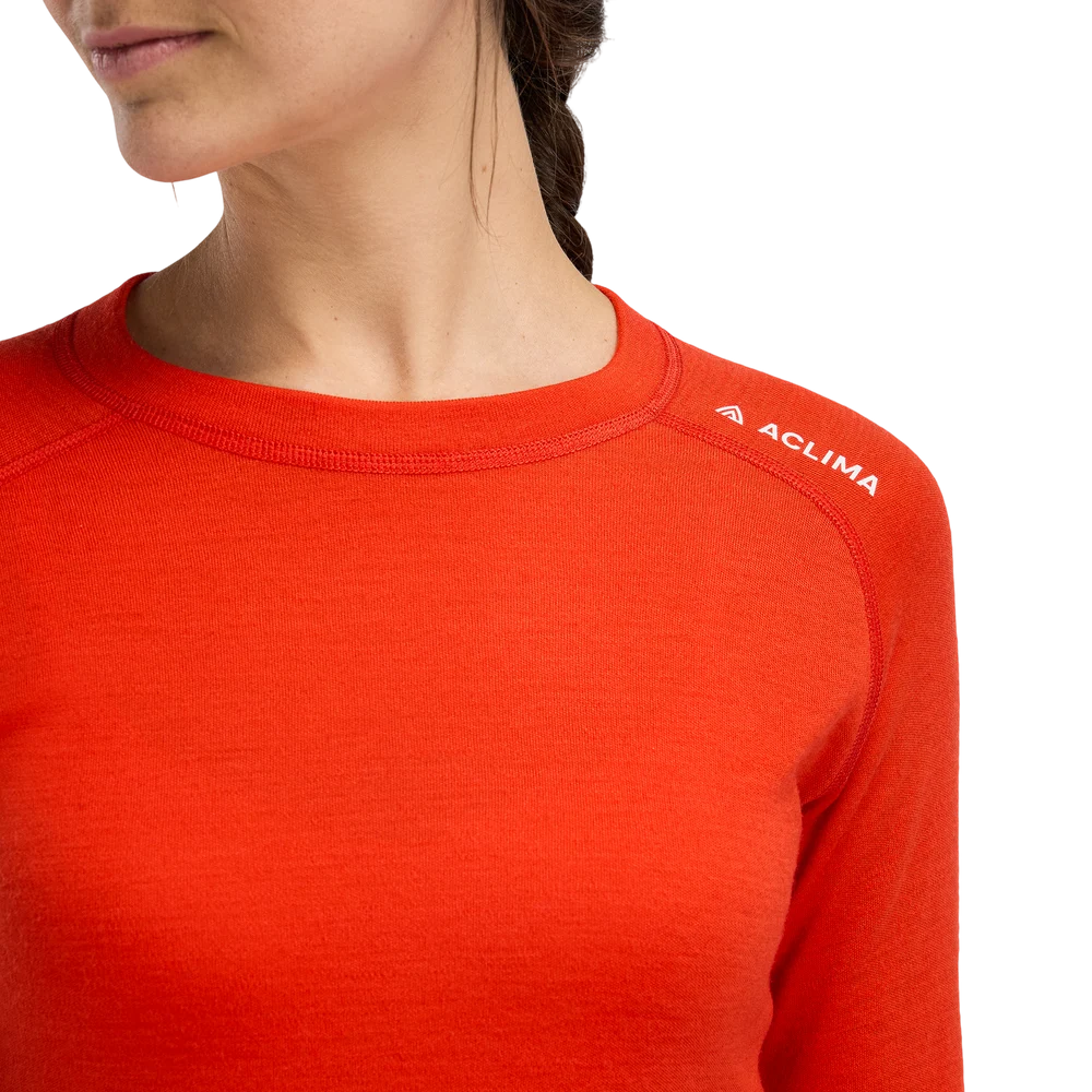 WarmWool Crewneck W's Poinciana, view: 2