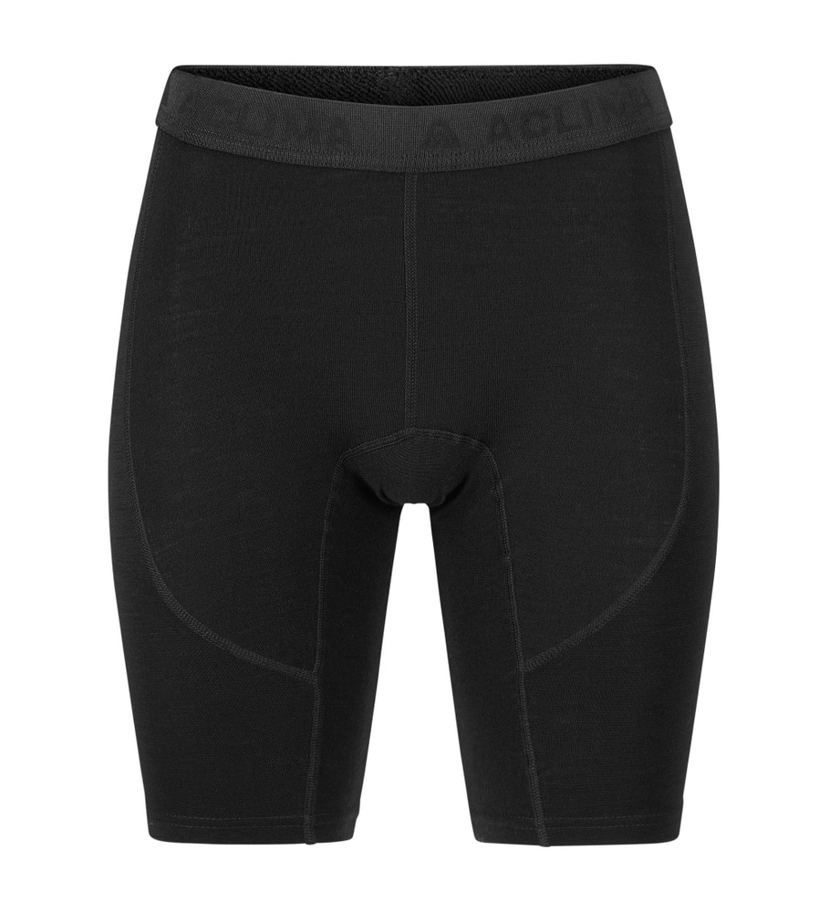 WarmWool Shorts Long W's Jet Black, view: 3