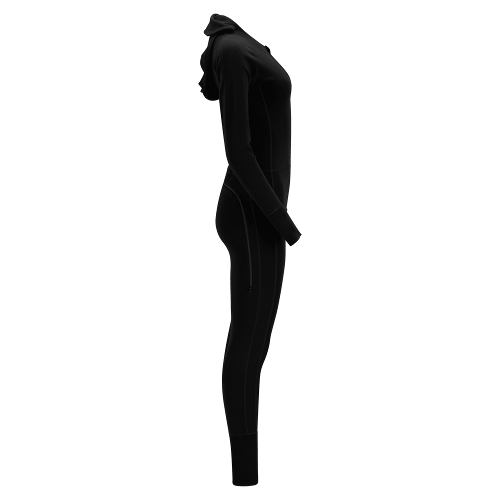 WarmWool Overall W's Jet Black, view: 2