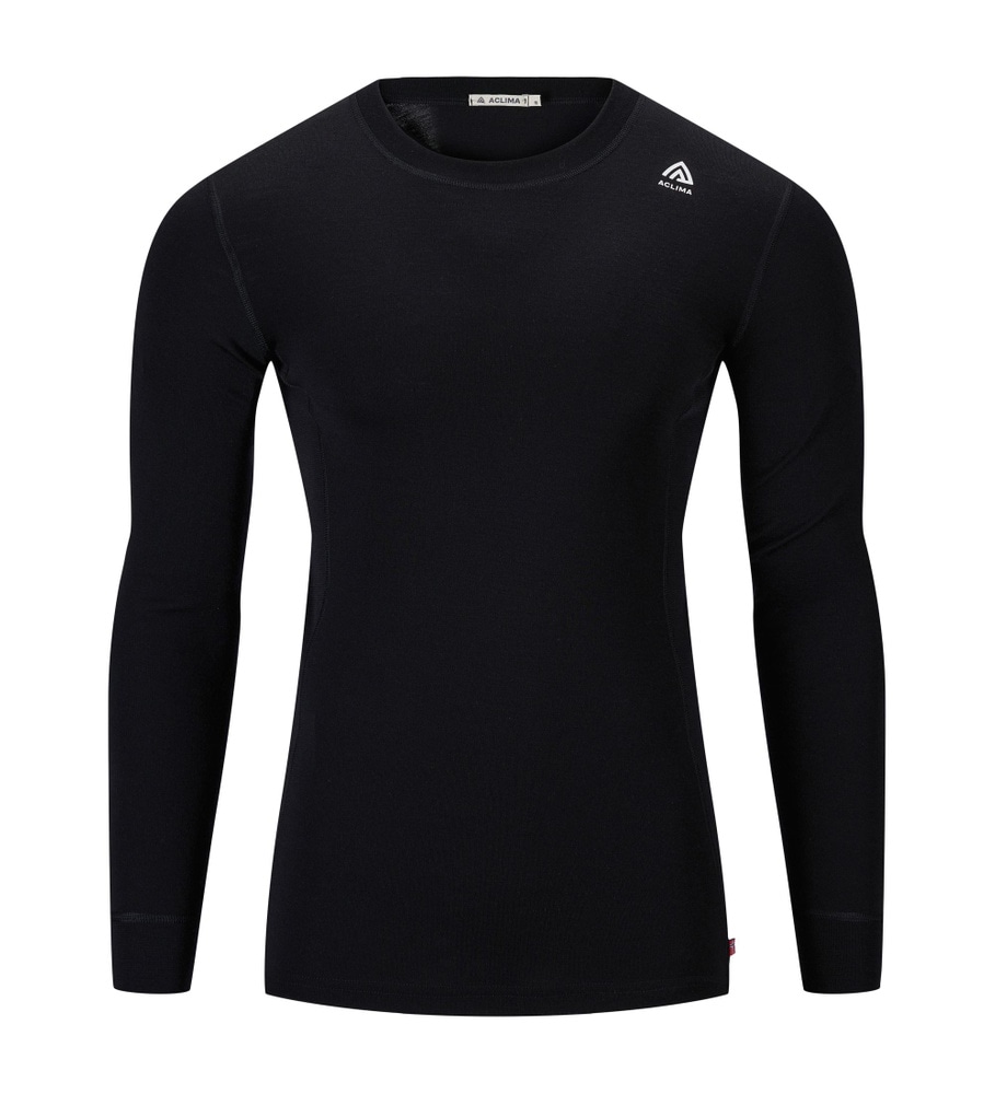 WarmWool Crewneck M's Jet Black, view: 3