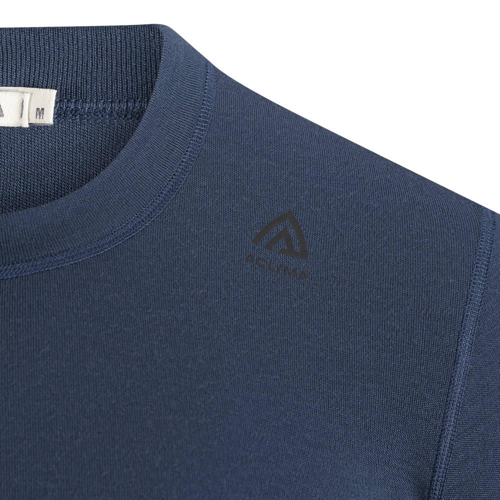 WarmWool Crewneck M's Midnight Navy, view: 5