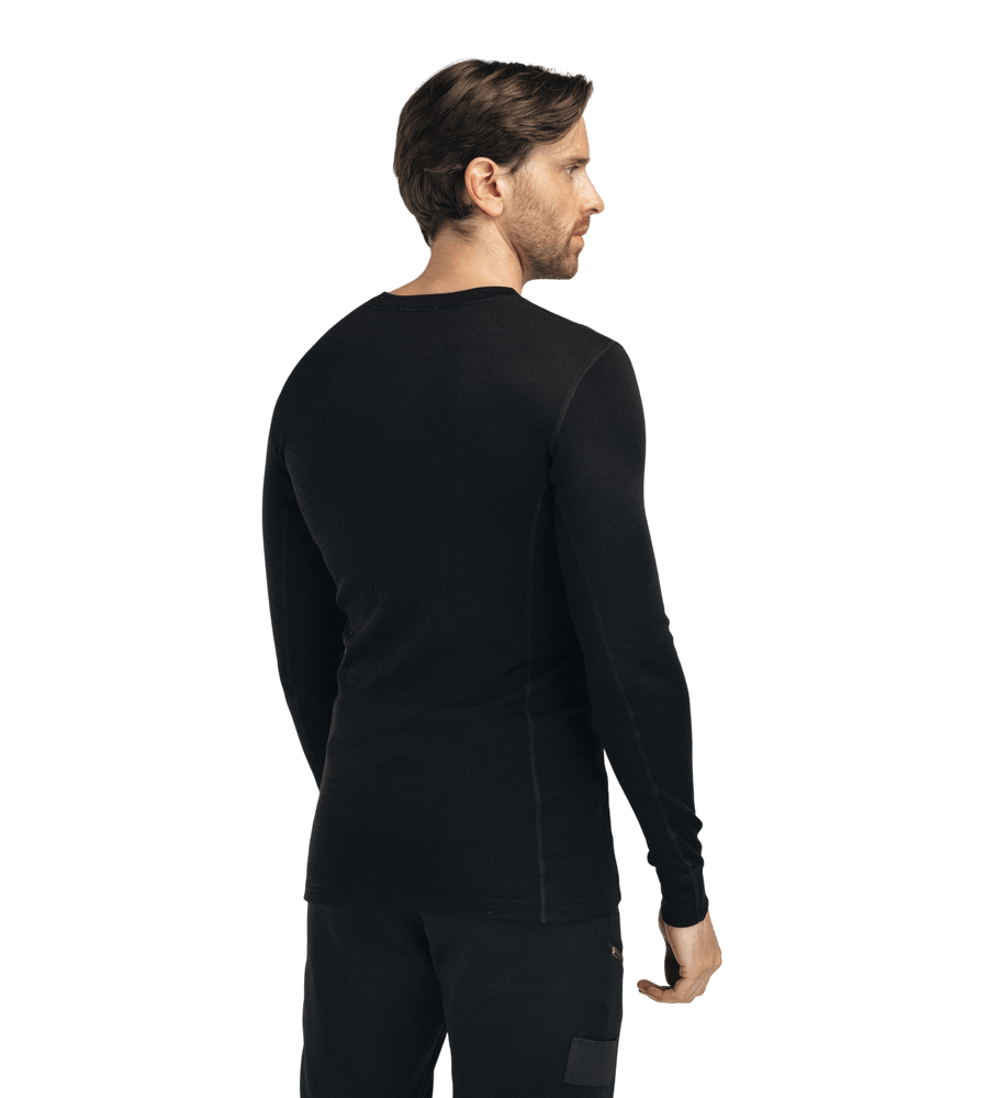 WarmWool Crewneck M's Jet Black, view: 1
