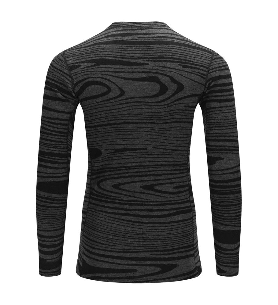 WarmWool Crewneck M's Black Motion, view: 4