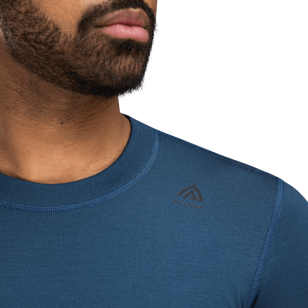 WarmWool Crewneck M's Midnight Navy, view: 2
