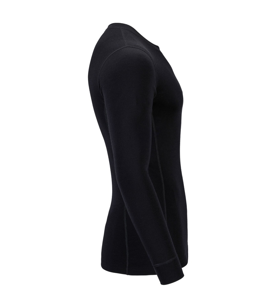 WarmWool Crewneck M's Jet Black, view: 5