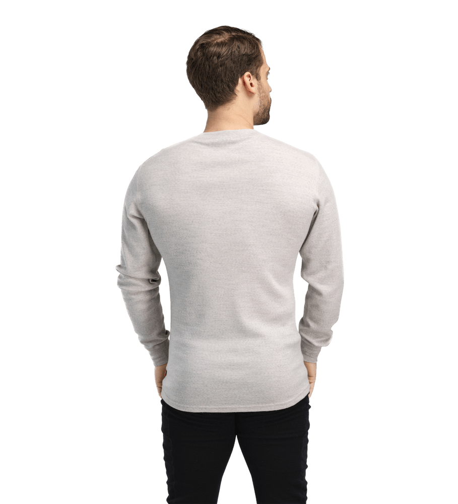WarmWool Granddad M's Beige Melange, view: 2