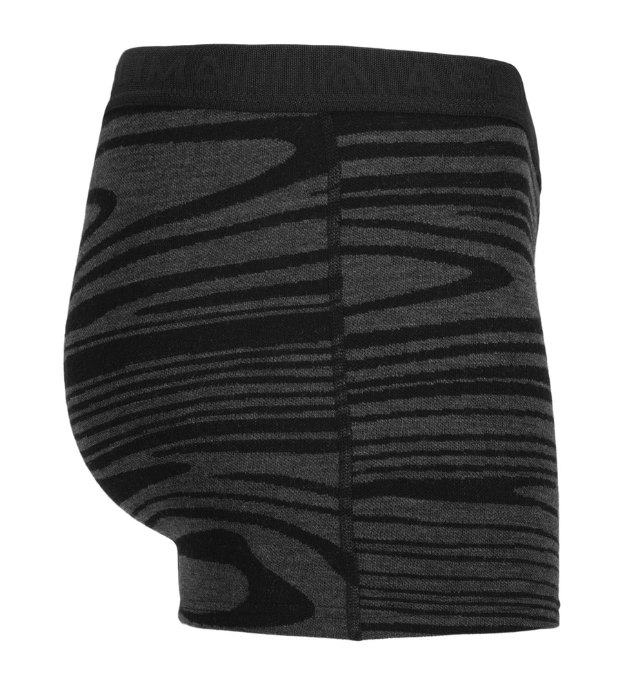 WarmWool Boxer M's Black Motion, view: 2