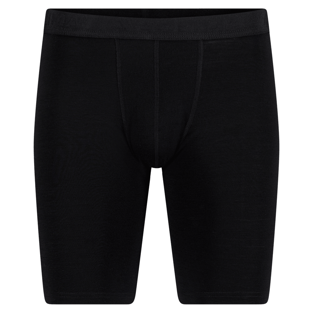 WarmWool Shorts Long M's Jet Black, view: 3