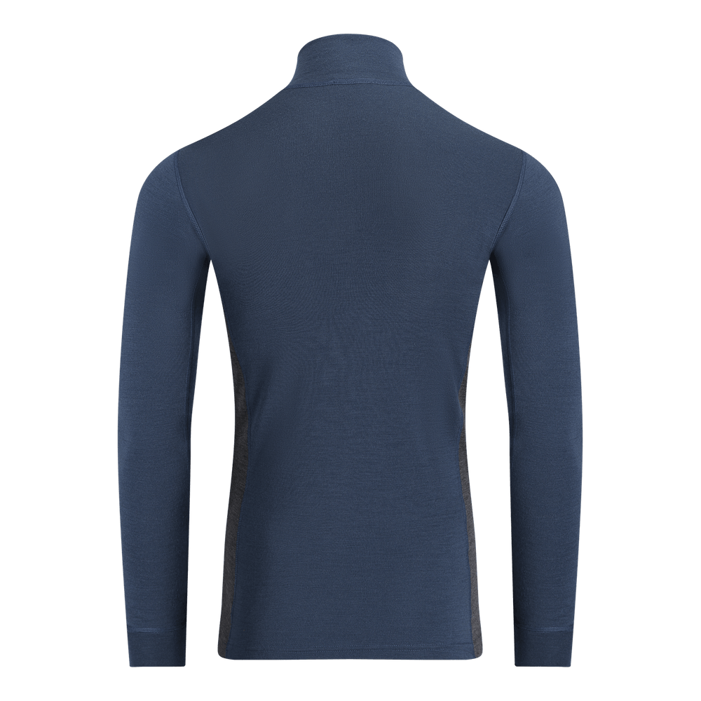 WarmWool Mockneck M's Midnight Navy/Marengo, view: 4
