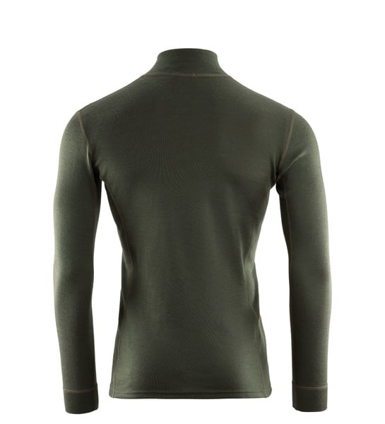 WarmWool Mockneck M's Olive Night, view: 1