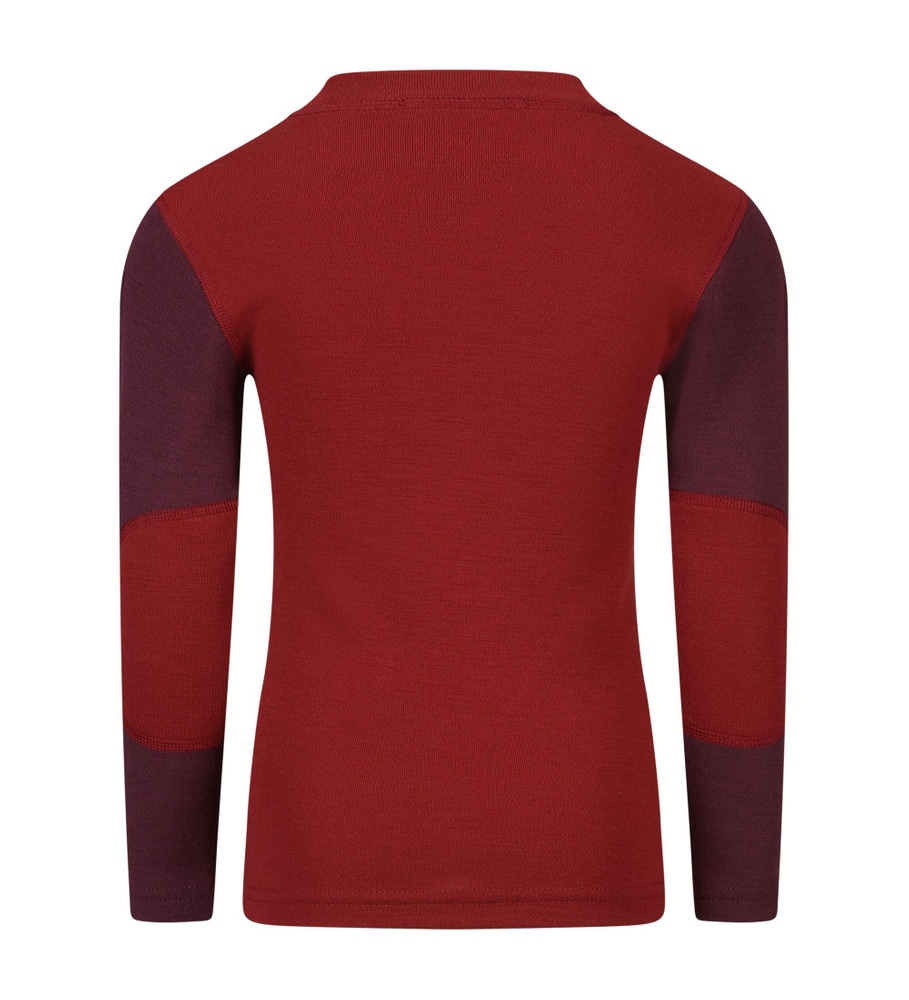 WarmWool crewneck Ch Red Dahlia/Fig, view: 1
