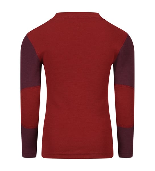 WarmWool crewneck Ch Red Dahlia/Fig, view: 1