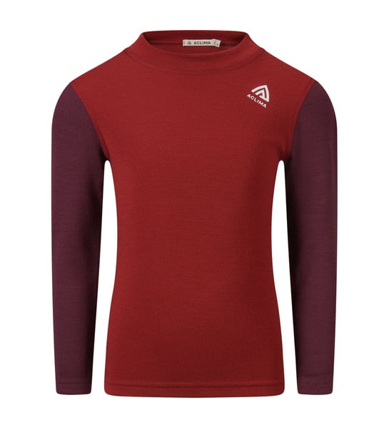 WarmWool crewneck Ch Red Dahlia/Fig, view: 0