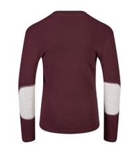 WarmWool crewneck Jr Fig/Beige Melange - view: 1