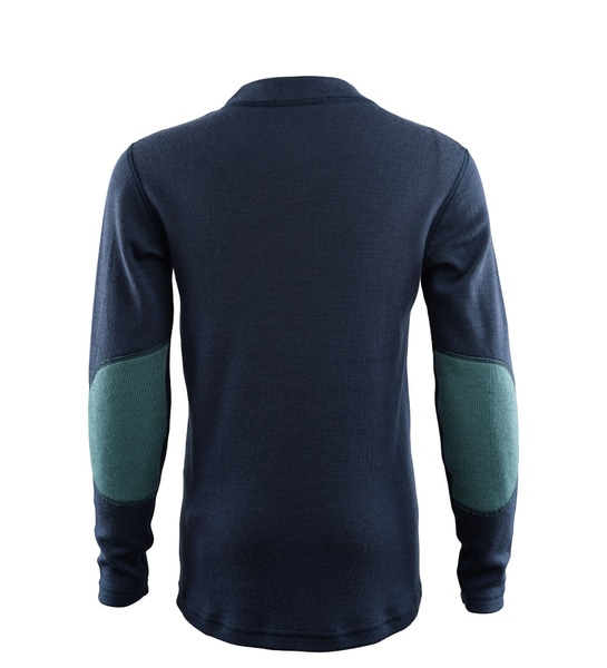 WarmWool crewneck Jr Navy Blazer / North Atlantic, view: 1