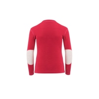 WarmWool crewneck Jr Jester Red / Beige Melange - view: 1