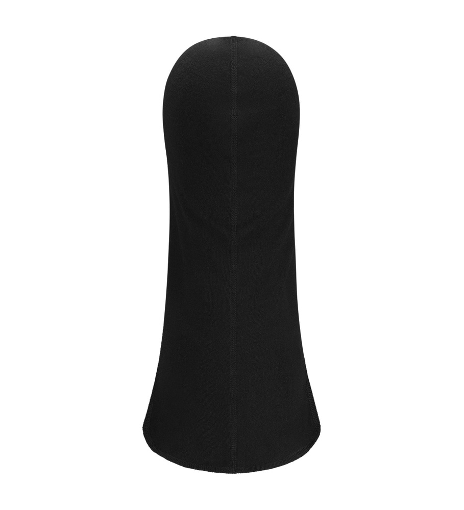 WarmWool Balaclava Jet Black, view: 1