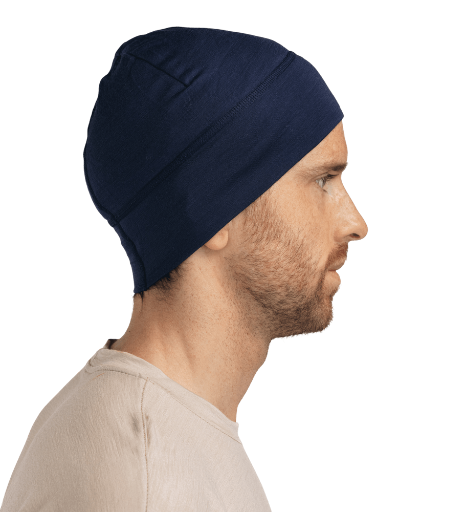 LightWool 140 Beanie Navy Blazer, view: 1