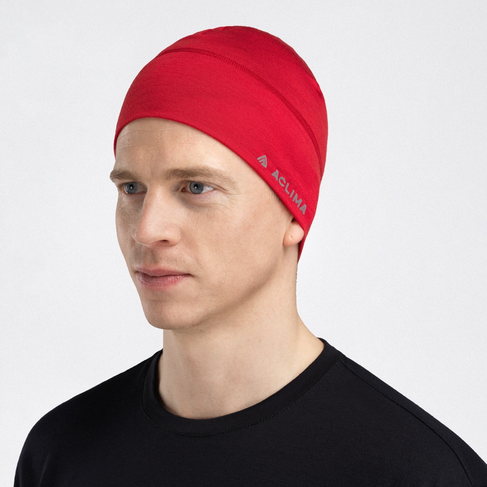 LightWool 140 Beanie Barbados Cherry, view: 0