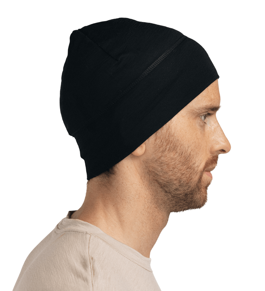 LightWool 140 Beanie Jet Black, view: 1