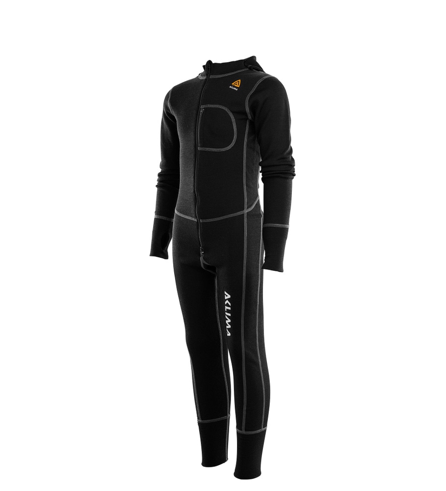 WarmWool Overall Jr Jet Black, view: 2