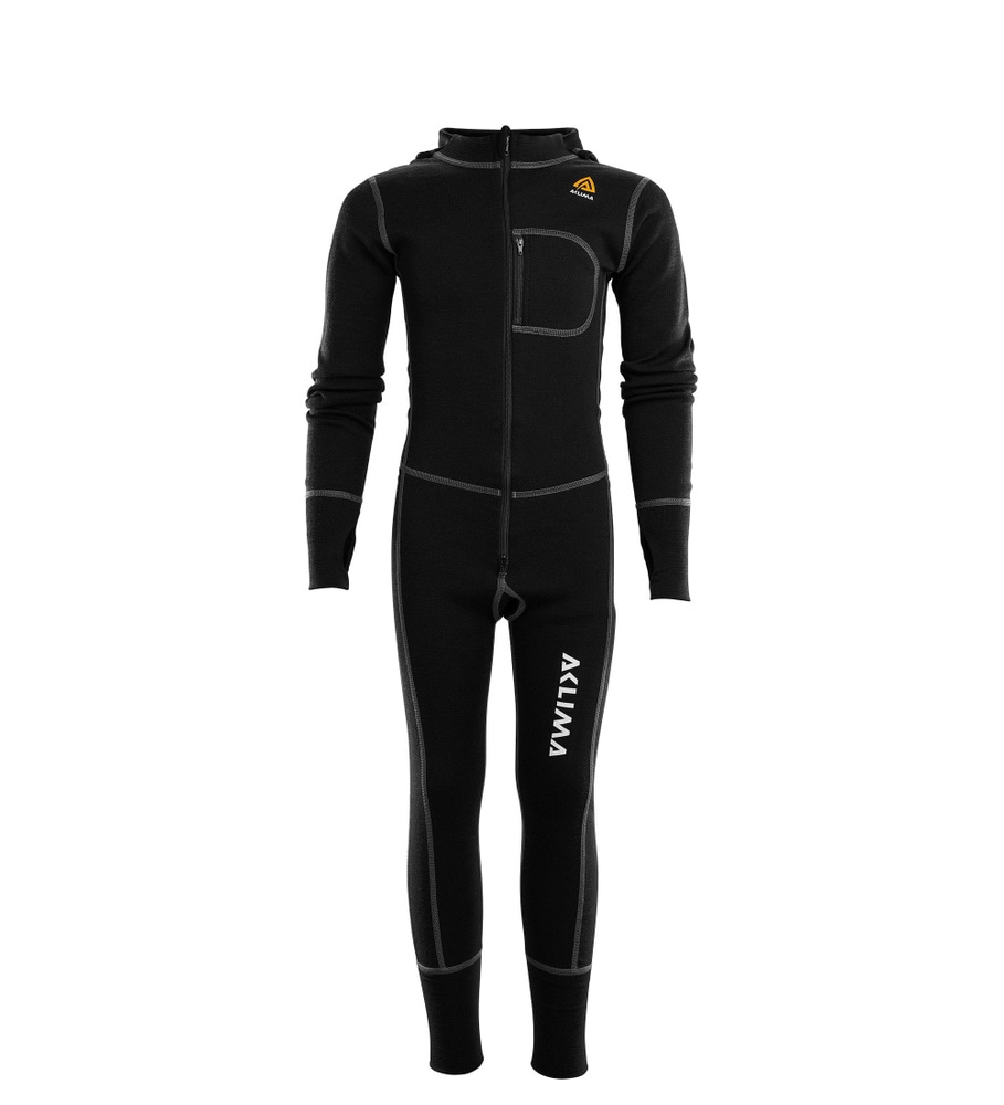 WarmWool Overall Jr Jet Black, view: 0
