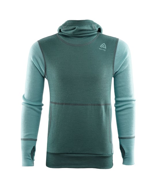 WarmWool hoodsweater Ch North Atlantic / Reef Waters, view: 0