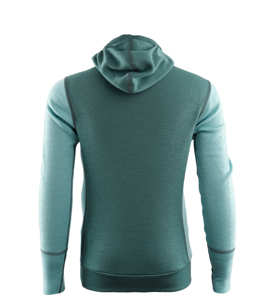 WarmWool hoodsweater Ch North Atlantic / Reef Waters, view: 1