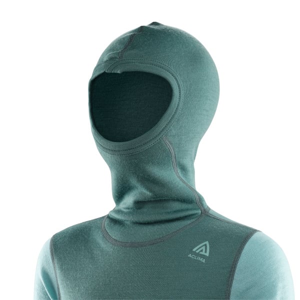 WarmWool hoodsweater Ch North Atlantic / Reef Waters, view: 2